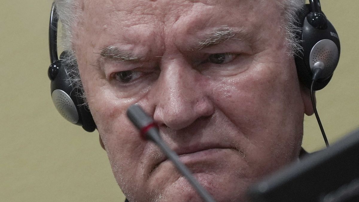 Tribunál v Haagu potvrdil Mladičovi doživotní trest za genocidu
